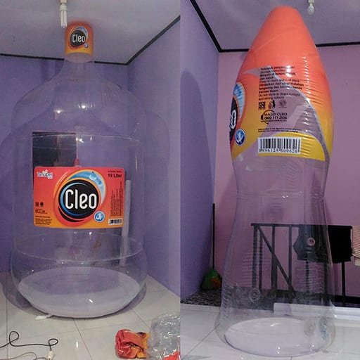 Jual Balon Botol Display (1) Cleo