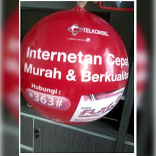 Jual Balon Koin Murah Telkomsel
